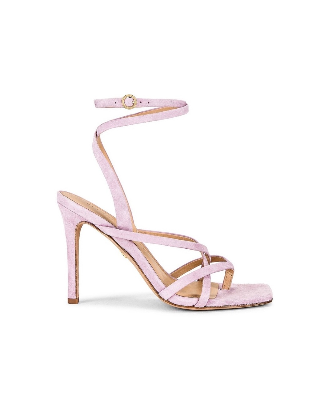 NEW Veronica Beard Abriella Sandal in Lavender Suede Size 9